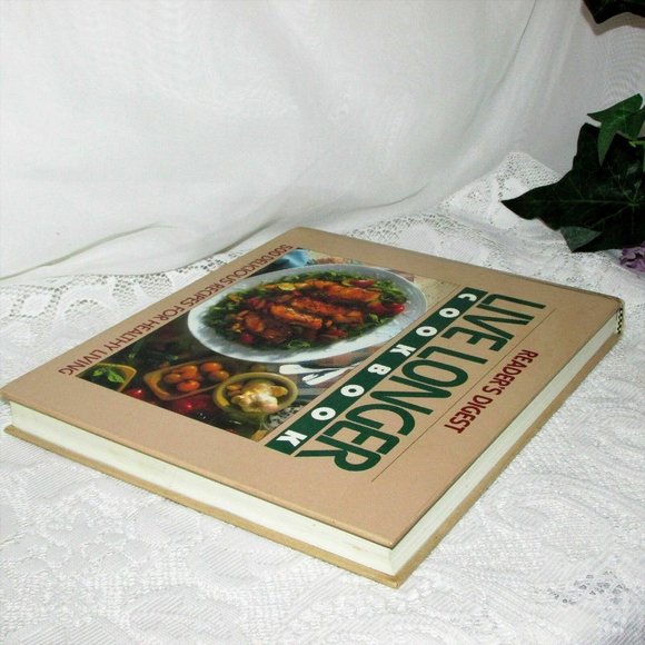 LIVE LONGER COOKBOOK Recipes Healthy Living Cooking Book 1992 - Picture 6 of 10